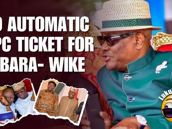 NO AUTOMATIC TICKET FOR FUBARA